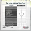 Kit Calypso Largo Electromecánico Erreka 125VAC para Batientes de Hasta 4.00 Mts. por Hoja - Imagen 2
