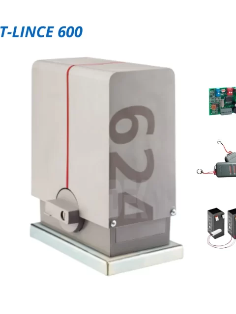 Kit Lince Electromecánico Erreka Corredizo 600 Kg. Residencial