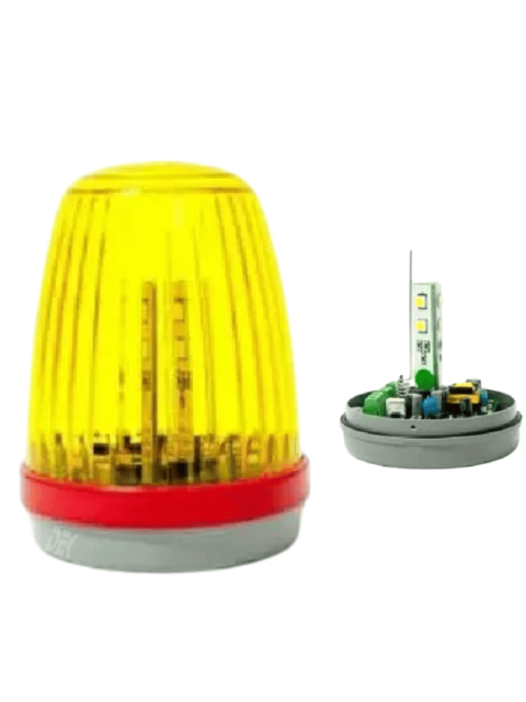 Lámpara Destellante 12-24 VAC/VDC y 95-230 VAC