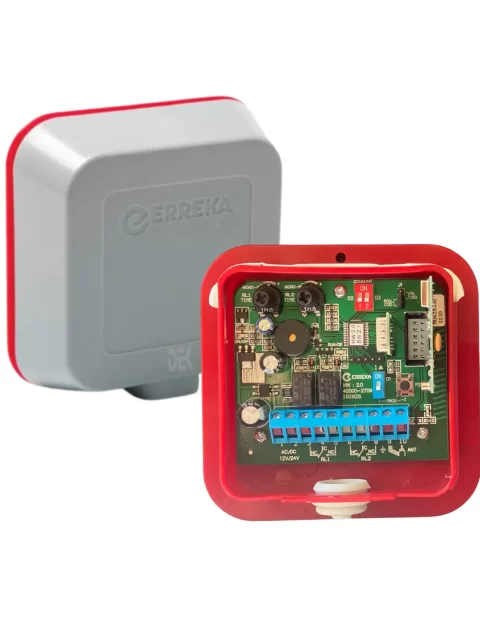 Receptor Externo Bicanal 12/24V Kuma/Iris 250 códigos Frec. 433 MHz