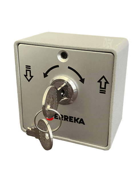 Selector de Llave. Superficie 2 Contactos NO/NC