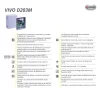 VIVO-D203M Tarjeta Electrónica Con Display para 1 o 2 Motores 24 VDC, Alimentación 125 VAC - Imagen 3
