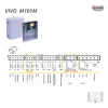 VIVO M101M Tarjeta Electrónica para 1 Motor Batiente 125VAC - Imagen 4
