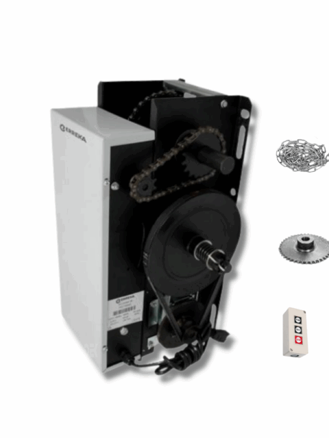 Kit Pegaso 1/2 H.P. 125 V Lateral para Cortinas Enrollables