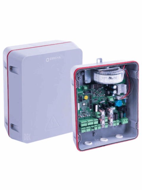 VIVO-D203M Tarjeta Electrónica Con Display para 1 o 2 Motores 24 VDC, Alimentación 125 VAC